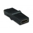 Manhattan Adaptador HDMI Macho - HDMI Hembra, Negro - Imagen adicional 3