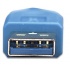 Manhattan Cable USB Macho - USB Hembra, 2 Metros, Azul  4