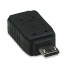 Manhattan Adaptador Mini USB Macho - Mini USB Hembra, Negro  1