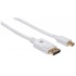 Manhattan Cable Mini DisplayPort 1.2 Macho - DisplayPort 1.2 Macho, 4K, 60Hz, 2 Metros, Blanco  2