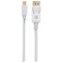Manhattan Cable Mini DisplayPort Macho - DisplayPort 1.2 Macho, 4K, 60Hz, 3 Metros, Blanco  4