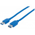 Manhattan Cable USB-A Macho - USB-A Hembra, 1 Metro   1