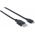 Manhattan Cable USB-A Macho - Micro-USB B Macho, 50cm   4