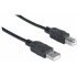 Manhattan Cable USB de Alta Velocidad, USB 2.0 A Macho - USB 2.0 B Macho, 3 Metros, Negro  2