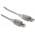 Manhattan Cable USB-A Macho - USB-B Macho, 1.8 Metros   2