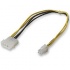 Manhattan Cable de Poder CPU P4 (4-pin) Macho - Molex (4-pin) Hembra, 20cm