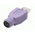 Manhattan Adaptador PS2 - USB, Morado  2