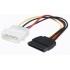 Manhattan Cable 4-pin Molex Macho - 15-pin SATA Macho, 16cm  1