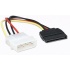 Manhattan Cable 4-pin Molex Macho - 15-pin SATA Macho, 16cm  2