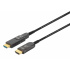 Manhattan Cable Desmontable HDMI Óptico, HDMI-A Macho - HDMI-D Macho, 4K, 60Hz, 20 Metros, Negro  1