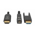 Manhattan Cable Desmontable HDMI Óptico, HDMI-A Macho - HDMI-D Macho, 4K, 60Hz, 20 Metros, Negro  3