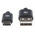 Manhattan Cable USB C de Alta Velocidad, USB C Macho - USB A Macho, 1 Metro, Negro  4