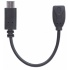 Manhattan Cable USB C de Alta Velocidad, USB C Macho - Micro USB B Hembra, 15 cm, Negro  3