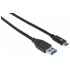 Manhattan Cable USB-C Macho - USB-A Macho, 1 Metro   2