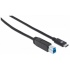 Manhattan Cable USB-B Macho - USB-C Macho, 1 Metro   2