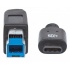 Manhattan Cable USB-B Macho - USB-C Macho, 1 Metro   3