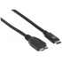 Manhattan Cable Micro-USB B Macho - USB-C Macho, 1 Metro   2