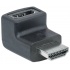 Manhattan Adaptador HDMI Macho - HDMI Hembra, Negro  2