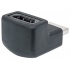 Manhattan Adaptador HDMI Macho - HDMI Hembra, Negro  3