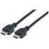 Manhattan Cable HDMI Macho - HDMI Macho, 4K, 60Hz, 3 Metros, Negro  1