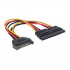 Manhattan Cable SATA Hembra - 2x SATA Macho, 15cm - Imagen adicional 1