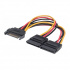 Manhattan Cable SATA Hembra - 2x SATA Macho, 15cm