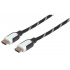 Manhattan Cable HDMI Macho - HDMI Macho, 4K, 60Hz, 3 Metros, Negro/Blanco  1