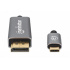 Manhattan Cable DisplayPort 1.4 Macho - USB-C Macho, 8K, 60Hz, 2 Metros, Negro  3