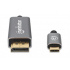 Manhattan Cable DisplayPort 1.4 Macho - USB C Macho, 8K, 60Hz, 3 Metros, Negro  3