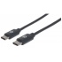 Manhattan Cable USB C Macho - USB C Macho, 50cm, Negro  1