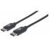 Manhattan Cable USB C Macho - USB C Macho, 3 Metros, Negro  1