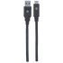 Manhattan Cable de Carga USB A Macho - USB C Macho, 2 Metros, Negro  5