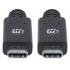 Manhattan Cable USB-C Macho - USB-C Macho, 1 Metro   3