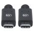 Manhattan Cable USB-C Macho - USB-C Macho, 1 Metro   4
