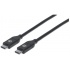 Manhattan Cable USB-C Macho - USB-C Macho, 2 Metros   1