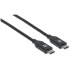 Manhattan Cable USB C Macho - USB C Macho, 2 Metros, Negro  2