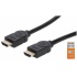 Manhattan Cable Certificado Premium HDMI 2.0 Macho - HDMI 2.0 Macho, 4K, 60Hz, 3 Metros, Negro  1