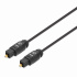 Manhattan Cable AUX Toslink Macho - Toslink Macho, 3 Metros, Negro  1