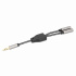 Manhattan Cable AUX 3.5mm Macho - 2x 3.5mm Hembra, Negro/Plata  4