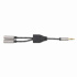 Manhattan Cable AUX 3.5mm Macho - 2x 3.5mm Hembra, Negro/Plata  3