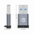 Manhattan Adaptador USB 3.0 Macho - USB C Hembra, Gris  5