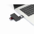 Manhattan Adaptador USB 3.0 Macho - USB C Hembra, Negro/Gris  7