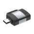 Manhattan Adaptador USB 3.0 Macho - USB C Hembra, Negro/Gris  2