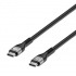 Manhattan Cable USB-C Macho - USB-C Macho, 2 Metros, Negro  1