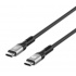 Manhattan Cable Thunderbolt 4 USB-C 3.0 Macho - USB-C 3.0 Macho, 1 Metro, Negro  1