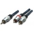 Manhattan Cable RCA- 3.5mm, 1.5 metros, Azul  1