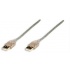 Manhattan Cable USB-USB, 2 metros, Plata