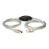 Manhattan Cable USB-USB, 2 metros, Plata - Imagen adicional 1
