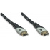 Manhattan Cable HDMI - HDMI, 1.8 Metros, Negro/Plata  3