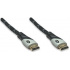 Manhattan Cable HDMI - HDMI, 1.8 Metros, Negro/Plata - Imagen adicional 2